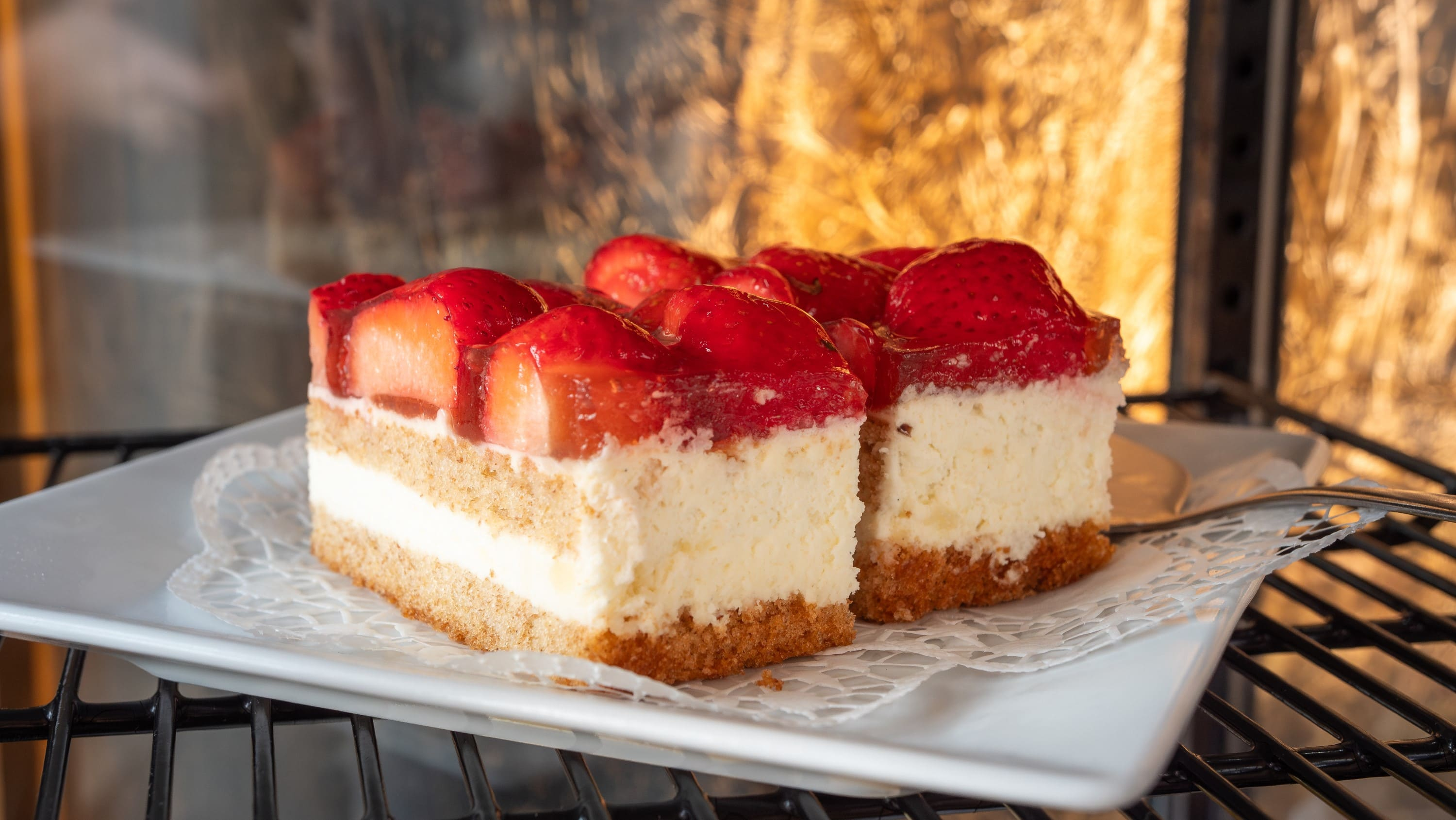 Erdbeerkuchen
