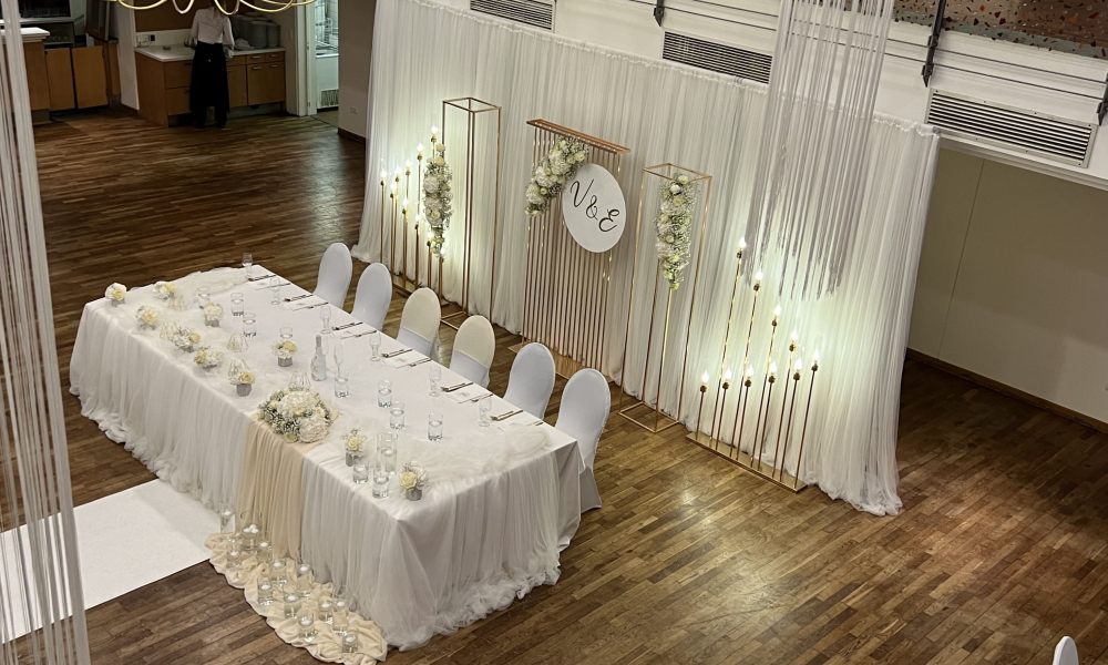 Hochzeit Familientisch